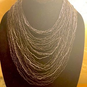 New! Gorgeous beaded necklace. Purchased in Hawaii. Heavy! Luxurious.